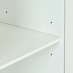 Storage Cabinet with Adjustable Shelves - N/A