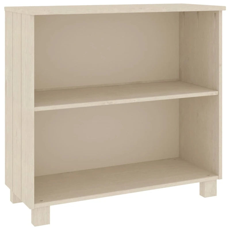 vidaXL Sideboard Storage Kitchen Cabinet for Hallway HAMAR Solid Wood Pine - 33.5x13.8x31.5