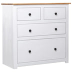 vidaXL Sideboard Drawer Cupboard for Bedroom Storage Cabinet Pine Panama Range - 31.5 x 15.7 x 32.7