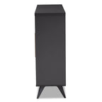 Pietro Mid-Century Modern Finished Wine Cabinet - 38.78 High x 47.24 Wide x 13.39 Deep