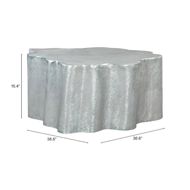Coffee Table - 36.6  W x 36.2  D x 15.4  H