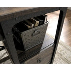Sauder Steel River Collection Home Office Desk