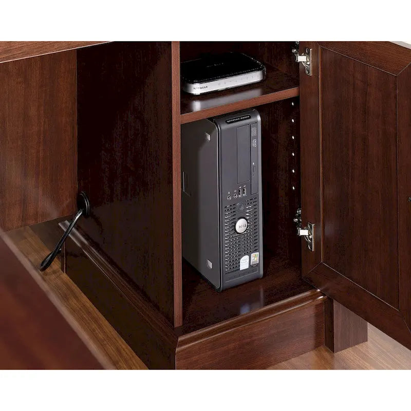 Sauder Palladia L-Shaped Office Desk