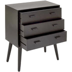 Port Petite Modern 3-Drawer Chest - 24 x 12 x 28