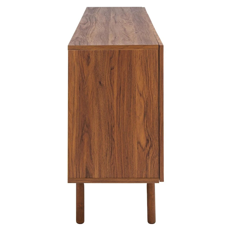 SAFAVIEH Micaela 63-inch 4-Door Storage Media TV Stand - 63.1  W x 16.3  D x 31.7  H - 63Wx16Dx32H