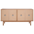 SAFAVIEH Micaela 63-inch 4-Door Storage Media TV Stand - 63.1  W x 16.3  D x 31.7  H - 63Wx16Dx32H