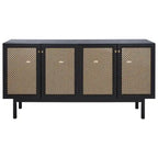 SAFAVIEH Micaela 63-inch 4-Door Storage Media TV Stand - 63.1  W x 16.3  D x 31.7  H - 63Wx16Dx32H