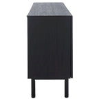 SAFAVIEH Micaela 63-inch 4-Door Storage Media TV Stand - 63.1  W x 16.3  D x 31.7  H - 63Wx16Dx32H