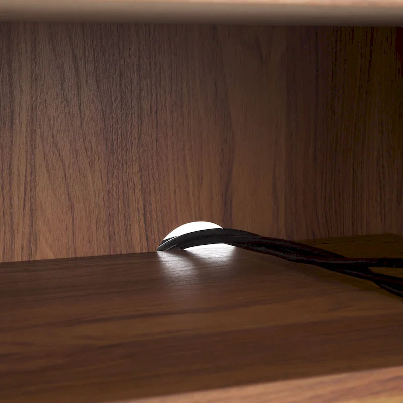 SAFAVIEH Deandra 4-Door Entertainment Media Stand (Fits Up To 65  Flatscreen TV) - 60.8 In. x 17.7 In. x 24.6 In. - 61Wx18Dx25H