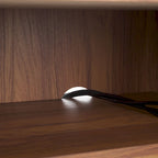 SAFAVIEH Deandra 4-Door Entertainment Media Stand (Fits Up To 65  Flatscreen TV) - 60.8 In. x 17.7 In. x 24.6 In. - 61Wx18Dx25H