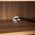 SAFAVIEH Deandra 4-Door Entertainment Media Stand (Fits Up To 65  Flatscreen TV) - 60.8 In. x 17.7 In. x 24.6 In. - 61Wx18Dx25H