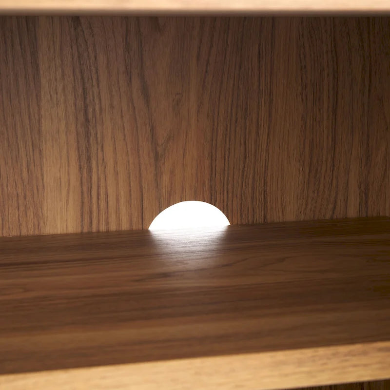 SAFAVIEH Deandra 4-Door Entertainment Media Stand (Fits Up To 65  Flatscreen TV) - 60.8 In. x 17.7 In. x 24.6 In. - 61Wx18Dx25H