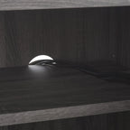 SAFAVIEH Deandra 4-Door Entertainment Media Stand (Fits Up To 65  Flatscreen TV) - 60.8 In. x 17.7 In. x 24.6 In. - 61Wx18Dx25H