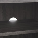 SAFAVIEH Deandra 4-Door Entertainment Media Stand (Fits Up To 65  Flatscreen TV) - 60.8 In. x 17.7 In. x 24.6 In. - 61Wx18Dx25H