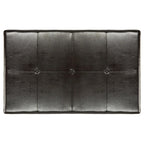 SAFAVIEH Tonja Brown Bicast Leather Rectangle Ottoman
