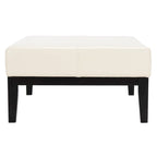 SAFAVIEH Tonja Brown Bicast Leather Rectangle Ottoman