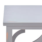 SAFAVIEH Grayce Trellis Silver Leaf End Table. - 19  W x 19  D x 23  H - 19Wx19Dx23H