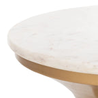 SAFAVIEH Nevada Pedestal End Table - 16 x 16 x 22 - 16Wx16Dx22H