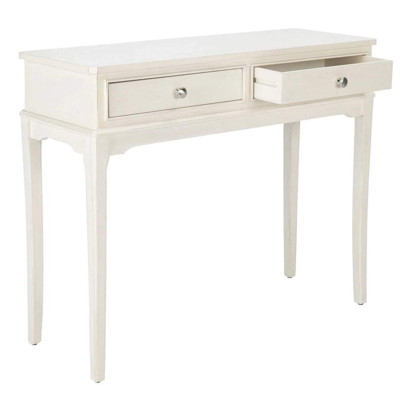SAFAVIEH Affie 2-Drawer Console Table - 35.5  W x 13  L x 29.5  H - 36Wx13Dx30H