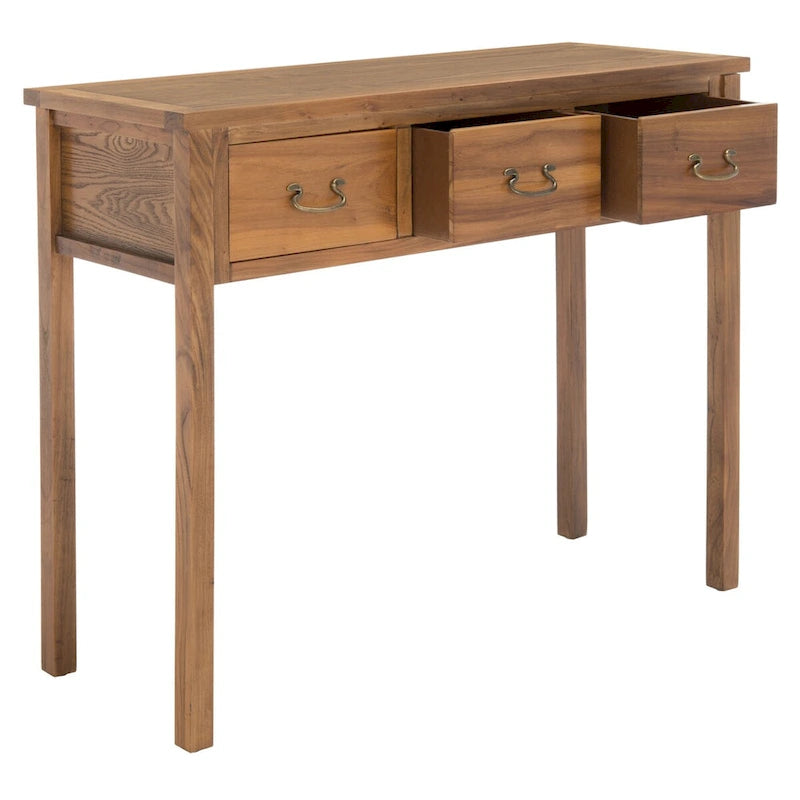 SAFAVIEH Marleine Antiqued Grey Console Table - 39.4 x 14.2 x 31.7 - 39Wx14Dx32H