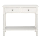SAFAVIEH Leonia 2-Drawer Console Table - 35.5  W x 13  L x 29.5  H - 36Wx13Dx30H