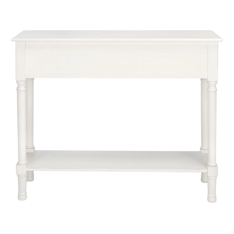 SAFAVIEH Leonia 2-Drawer Console Table - 35.5  W x 13  L x 29.5  H - 36Wx13Dx30H