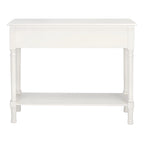 SAFAVIEH Leonia 2-Drawer Console Table - 35.5  W x 13  L x 29.5  H - 36Wx13Dx30H