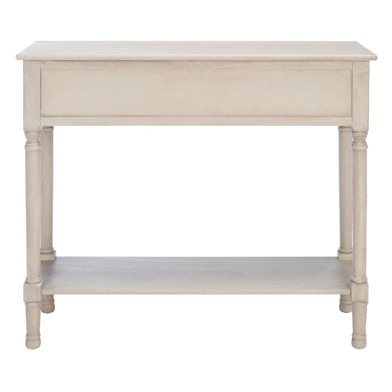 SAFAVIEH Leonia 2-Drawer Console Table - 35.5  W x 13  L x 29.5  H - 36Wx13Dx30H