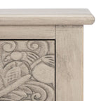 SAFAVIEH Leonia 2-Drawer Console Table - 35.5  W x 13  L x 29.5  H - 36Wx13Dx30H