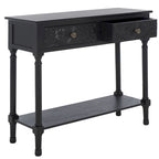 SAFAVIEH Leonia 2-Drawer Console Table - 35.5  W x 13  L x 29.5  H - 36Wx13Dx30H