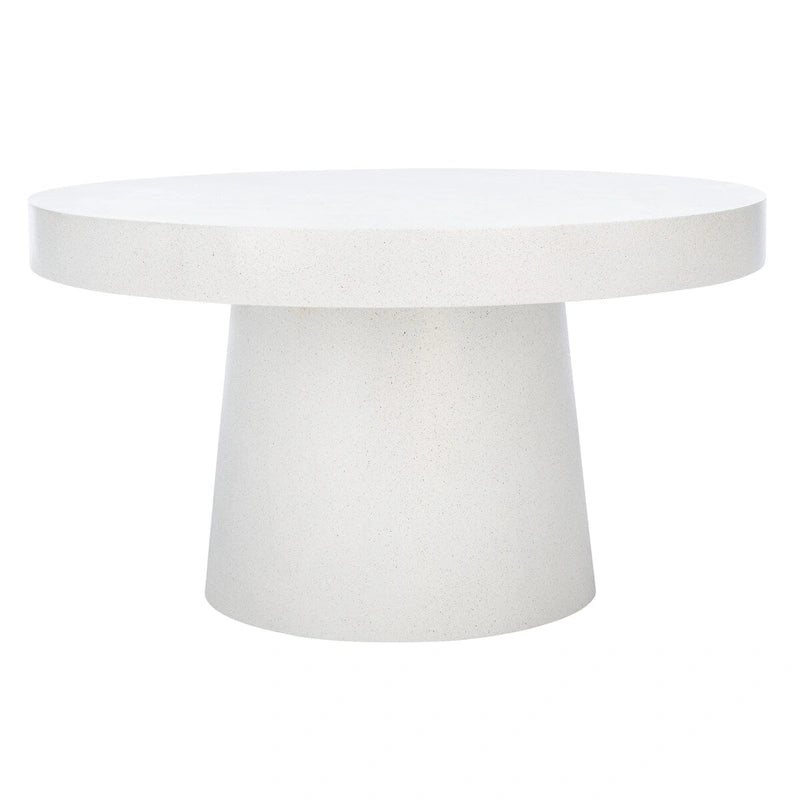 SAFAVIEH Berenice Paper Mache Round Coffee Table - 31.6  W x 31.6  L x 17.8  H - 32Wx32Dx18H