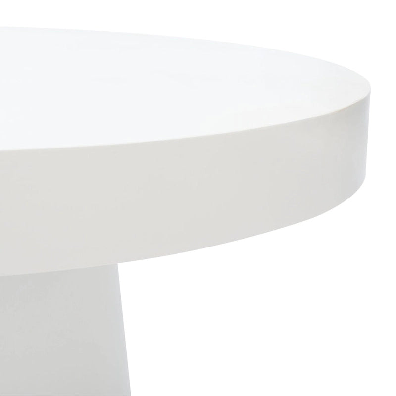 SAFAVIEH Berenice Paper Mache Round Coffee Table - 31.6  W x 31.6  L x 17.8  H - 32Wx32Dx18H