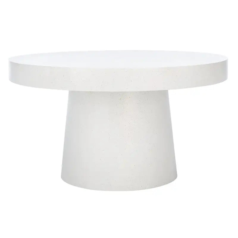 SAFAVIEH Berenice Paper Mache Round Coffee Table - 31.6  W x 31.6  L x 17.8  H - 32Wx32Dx18H