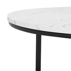 SAFAVIEH Alverda Marble Coffee Table - 35  W x 35  D x 19  H - 35Wx35Dx19H