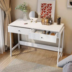 VredHom 2-drawer Computer Office Study Writing Desk