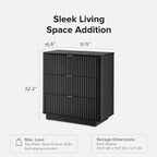 Mopio Brooklyn 3 Drawer Dresser