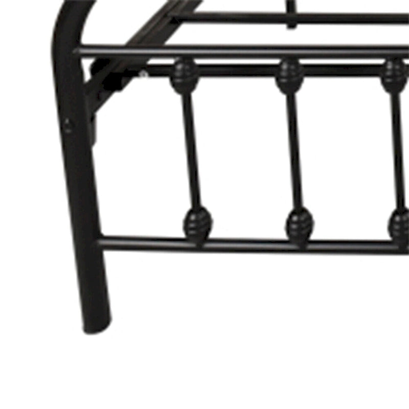 Full Metal Platform Bed Frame with Headboard