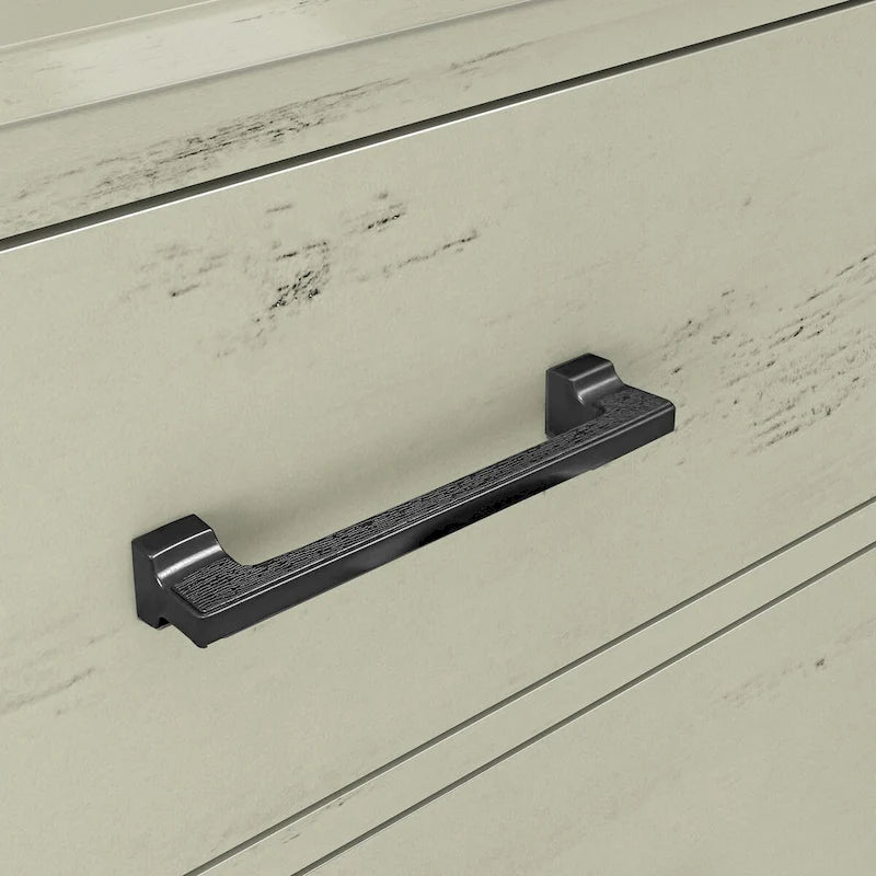 3-Drawer Nightstand with Elevated Metal Legs, Set of 2