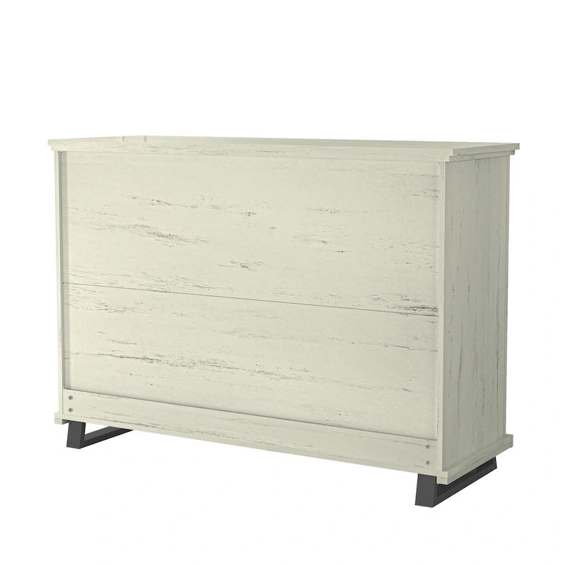 Spacious and Stylish 52  Extra-Wide 6-Drawer Dresser