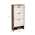 Stylish Minimalist Freestanding Shoe Storage Cabinet