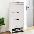 Stylish Minimalist Freestanding Shoe Storage Cabinet