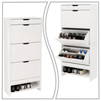 Stylish Minimalist Freestanding Shoe Storage Cabinet