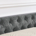 Queen Size Daybed With Drawers Upholstered Tufted Sofa Bed