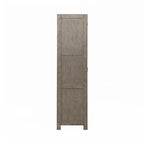 Skyview Lodge Cobblestone Oak Armoire for Bedroom Storage - Width 54  x Depth 20  x Height 75