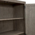 Skyview Lodge Cobblestone Oak Armoire for Bedroom Storage - Width 54  x Depth 20  x Height 75