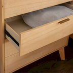 Carter Natural Wooden 4-Piece Queen Size Bedroom Set