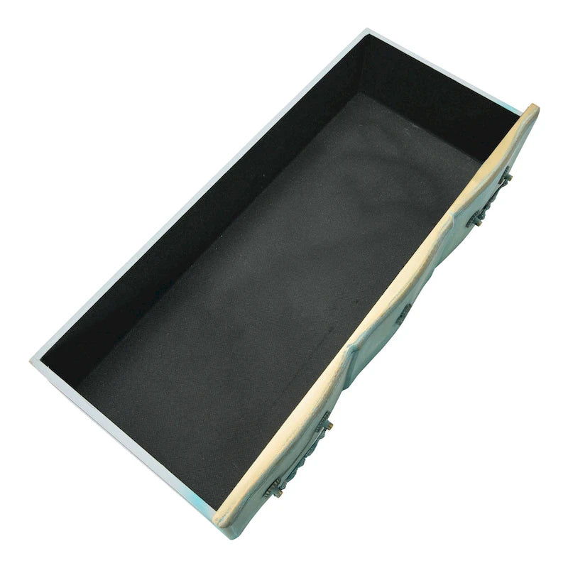 Distressed Wood 3-Drawer Dresser