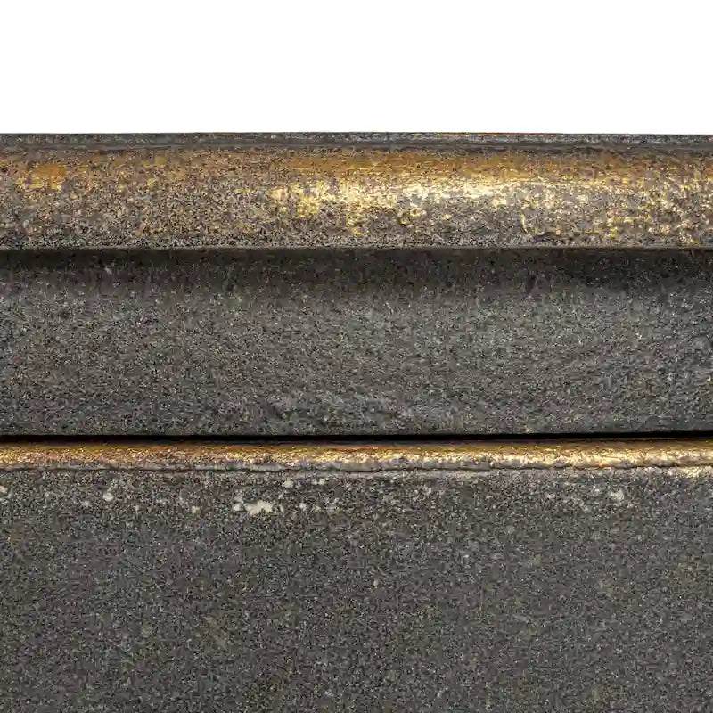 Distressed Wood 3-Drawer Dresser