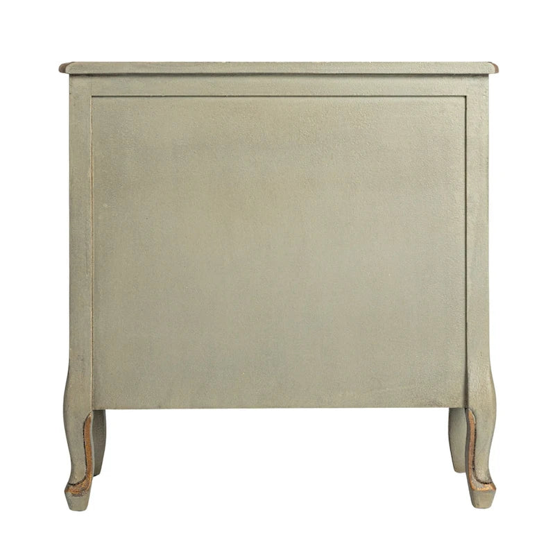 Distressed Wood 3-Drawer Dresser