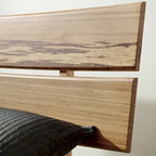 Sarah California King Platform Bed, Golden